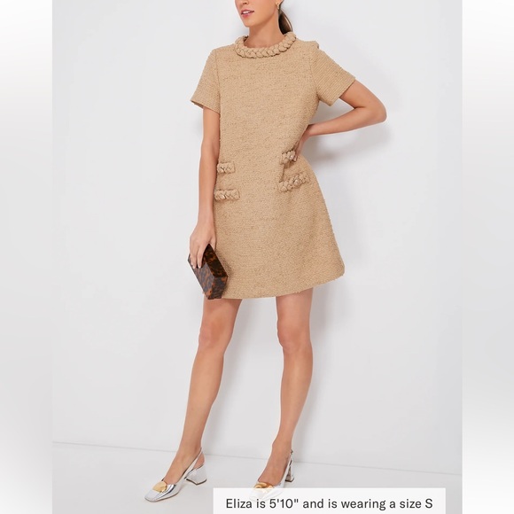 TUCKERNUCK Croissant Tweed Jackie Dress - Picture 2 of 14